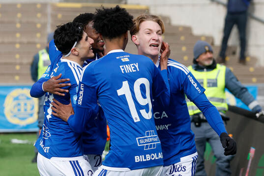 GIF Sundsvalls Hugo Aviander jublar