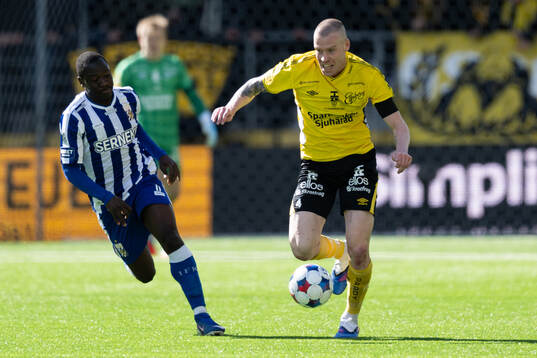IFK Göteborgs Saidou Alioum Moubarak och Elfsborgs Thomas