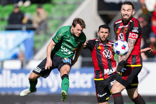 Varbergs Albin Winbo och Östersunds Ali Suljic