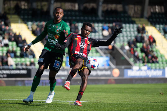 Varbergs Shanyder Borgelin och Östersunds Sunday Anyanwu