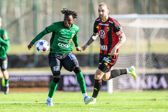 Varbergs Severin Nioule och Östersunds Ali Suljic