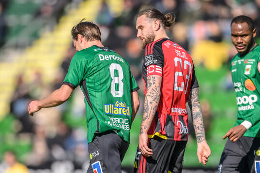 Varbergs Albin Winbo och Östersunds Ali Suljic