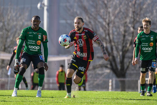 Varbergs Shanyder Borgelin och Östersunds Ali Suljic