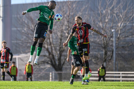 Varbergs Shanyder Borgelin och Östersunds Ali Suljic