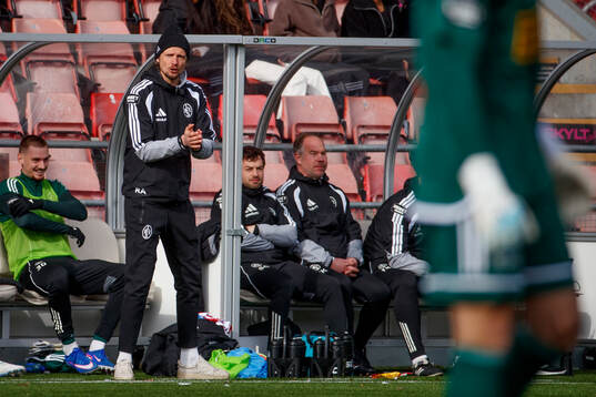 Landskronas tränare Robin Asterhed