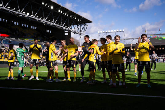 Elfsborgs spelare jublar