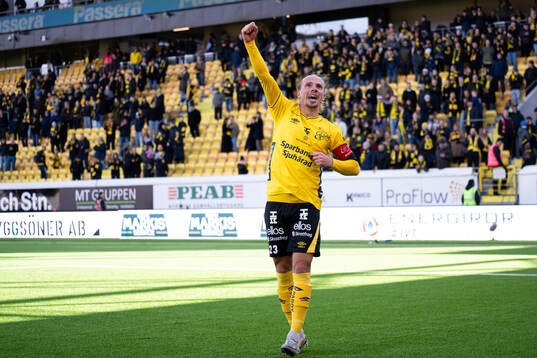 Elfsborgs Niklas Hult jublar