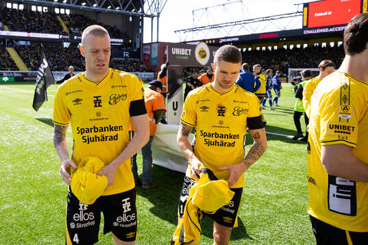 Elfsborgs Thomas Isherwood och Julius Magnusson