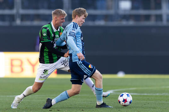 GAIS Joackim Fagerjord och Djurgårdens Bo Hegland