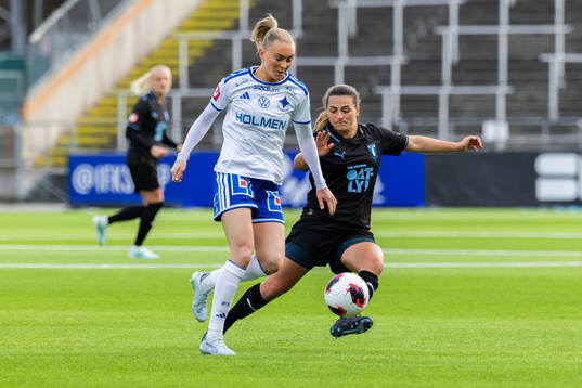 IFK Norrköpings Beatrice Persson och Malmö FFs Emma