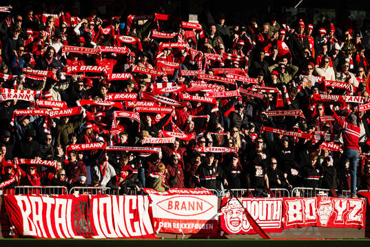 Spectators in the stands