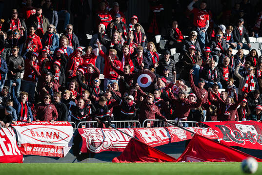 Spectators in the stands