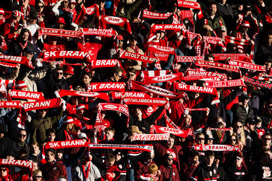 Spectators in the stands
