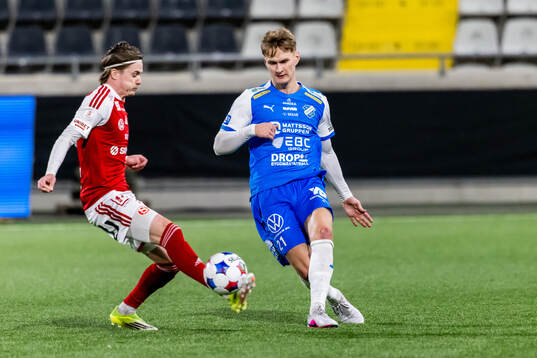 Oddevolds Alexander Almqvist och Sandvikens IFs Johan