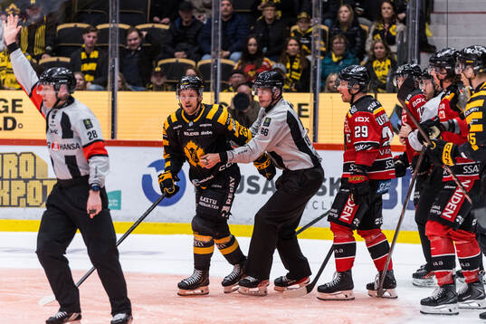 Skellefteås Mikkel Aagaard och Luleås Erik Gustafsson