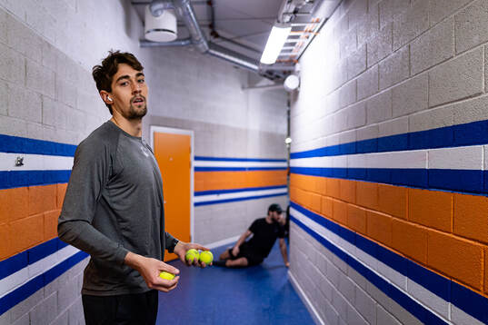 Rögles målvakt Arvid Holm