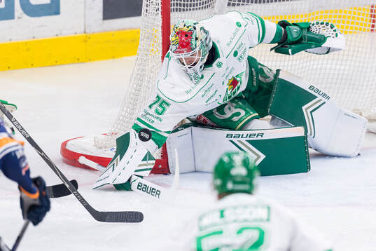 Rögles målvakt Arvid Holm