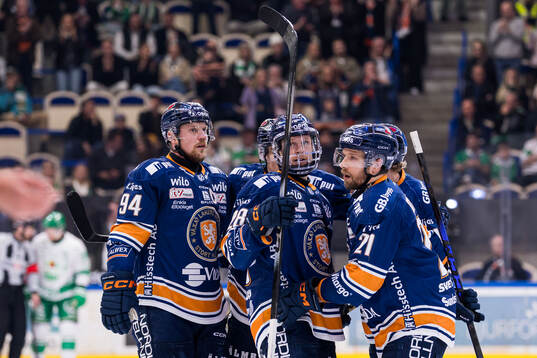 Växjös Joel Persson, Hugo Gustafsson och Brian Cooper
