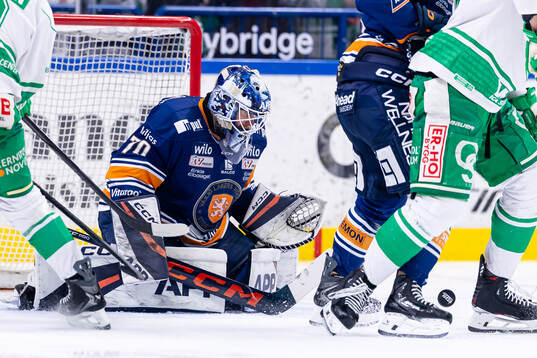 Växjös målvakt Adam Åhman