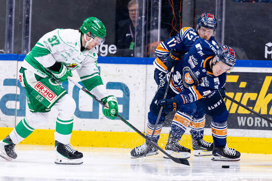 Rögles Albin Sundsvik och Växjös Kalle Kratz