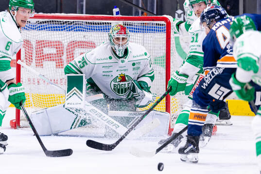 Rögles målvakt Arvid Holm