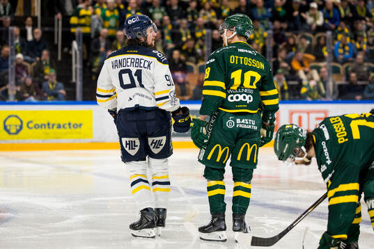 Södertäljes Andrew Vanderbeck och Björklövens Axel