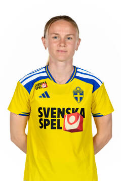 Matilda Vinberg of the Swedish women's national football