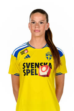 Bella Andersson of the Swedish women's national football