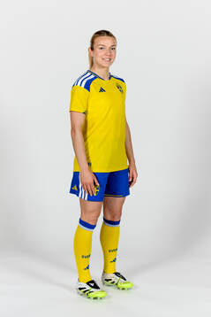 Beata Olsson of the Swedish women's national football team