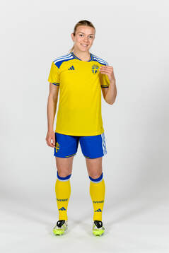 Beata Olsson of the Swedish women's national football team