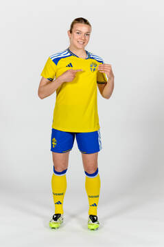 Beata Olsson of the Swedish women's national football team
