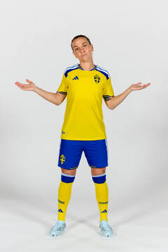 Julia Zigiotti Olme of the Swedish women's national