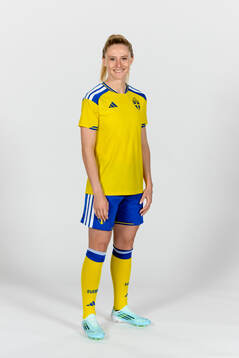 Rebecka Blomqvist of the Swedish women's national football