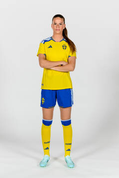 Bella Andersson of the Swedish women's national football