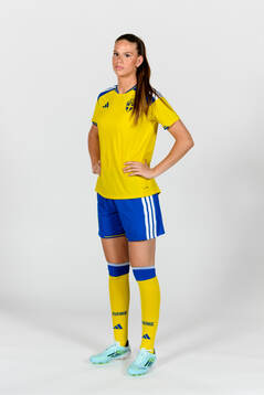 Bella Andersson of the Swedish women's national football