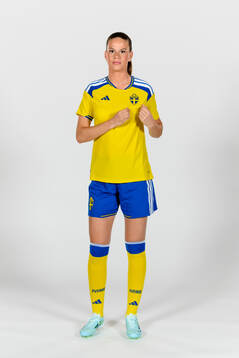 Bella Andersson of the Swedish women's national football
