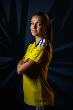Beata Olsson of the Swedish women's national football team