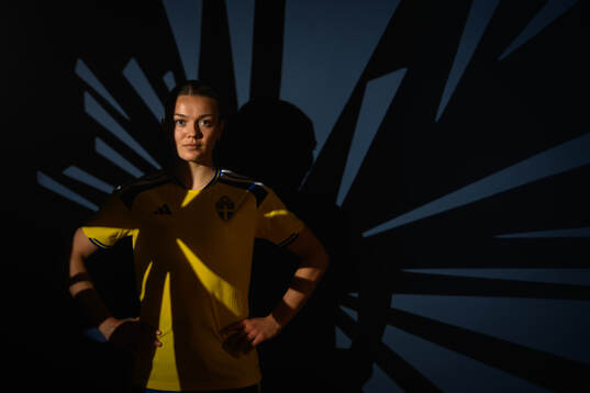 Beata Olsson of the Swedish women's national football team