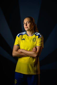 Elma Junttila Nelhage of the Swedish women's national