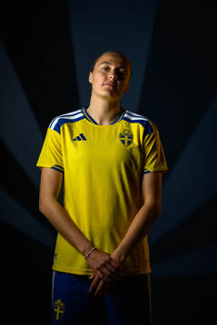 Elma Junttila Nelhage of the Swedish women's national