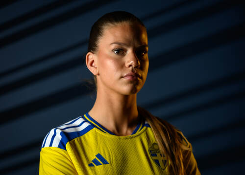 Bella Andersson of the Swedish women's national football