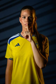 Bella Andersson of the Swedish women's national football