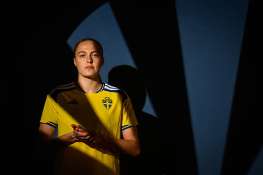 Elma Junttila Nelhage of the Swedish women's national