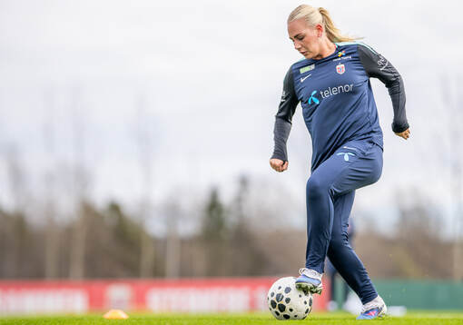 Cathinka Tandberg of the Norwegian women's national