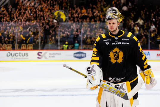 Skellefteås målvakt Linus Söderström