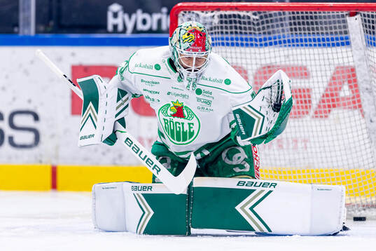 Rögles målvakt Arvid Holm