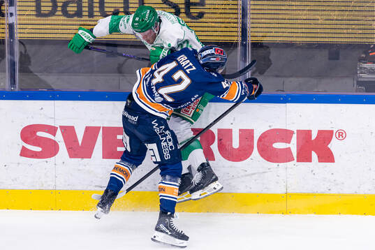 Rögles Fredrik Olofsson och Växjös Kalle Kratz