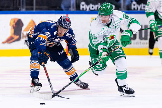 Växjös Ludvig Nilsson och Rögles Karson Kuhlman