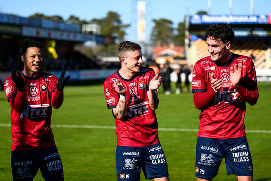 Örgrytes Tobias Sana, Anton Andreasson och Demirel Hodzic