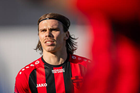 Nordic United FCs Elias Andersson